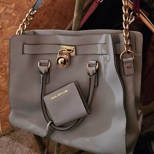 Michael Kors Blue Shoulder Bag
